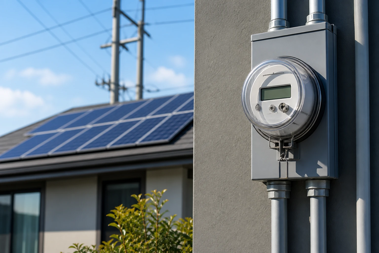 Elektrik sayaçları ve şebekeye enerji akışı