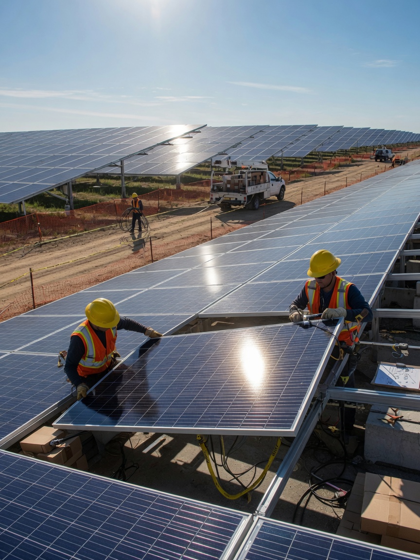 GES Kurulum ve İşletme - Güneş Enerji Santrali
